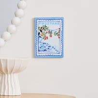 Riviera Positano Portrait Timber Wall Art