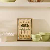 Summer Paradise Palm Canvas