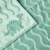 Dino Wonder Green Towel Range