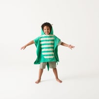 Kids Tyson T-Rex Beach Hooded Towel