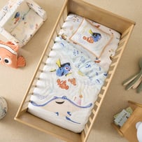 Disney Pixar Finding Nemo Soft Blue Cot Quilted Quilt Cover Set