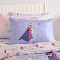 Disney Frozen Two Hearts Text Pillowcase