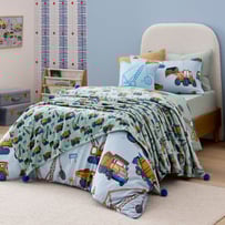 Novelty Truck Transport Ultra Soft Blanket