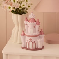 Princess Castle Pink Money Box