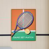 Tennis Court Wall Art