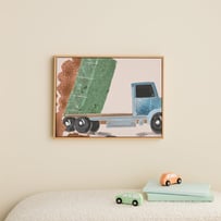 Dump Truck Landscape Wall Art