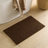 Microplush Truffle Bobble Bath Mat