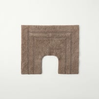Regent Mushroom Reversible Cotton Contour Bath Mat