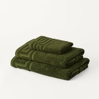 Theodore Chive Towel Range