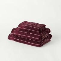 European Gabriella Windsor Wine & Misty Rose Turkish Cotton Towel Range