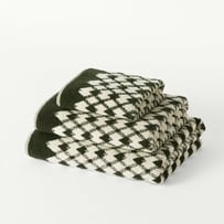 Ainsley Spinach & Natural Towel Range