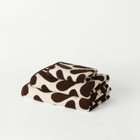 Amelia Beach & Chocolate Floral Reversible Towel Range