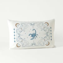 Zodiac Blue Scorpio Pillowcase
