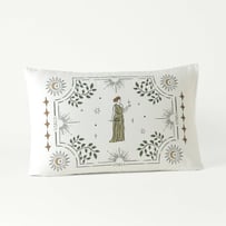 Zodiac Green Virgo Pillowcase