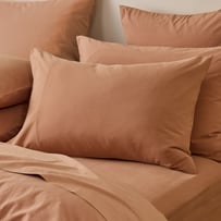 Stonewashed Cotton Earth Pillowcase