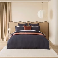 Celeste Midnight Quilted Quilt Cover Separates