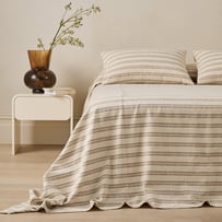 Lenny Natural Bedcover Separates