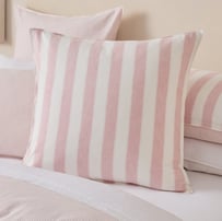 Arden Stripe Pink Linen Cotton Pillowcases