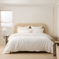 Collins Oat Marle Quilted Jersey Quilt Cover Separates