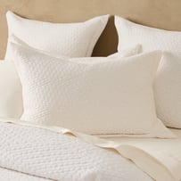 Collins Oat Marle Quilted Jersey Pillowcases