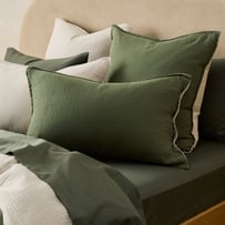 European 4 Sided Reversible Muslin Eden Pillowcases