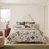 Fleur Harris All My Hearts Green Quilt Cover Set + Separates