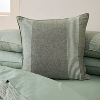 Linen Cotton Chive Soho Stripe Pillowcase