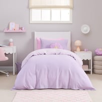 Stonewashed Orchid Pastel Quilt Cover Set