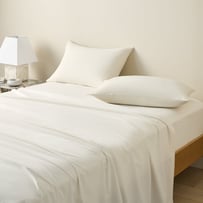 Stonewashed Cotton Coconut Sheet Separates