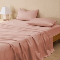 Worlds Softest Cotton Pink Glow Sheet Set 