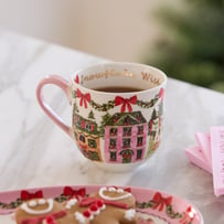 Christmas Village Red Mug