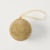 Luxe Gold Crystal Bauble