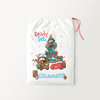 Disney Pixar Cars Ready Set Celebrate Natural Santa Sack