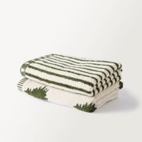 Christmas Tree Green & Beach Hand Towel Pack of 2