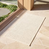 Mesa Natural Woven Recycled PET Indoor & Outdoor Wide Mat
