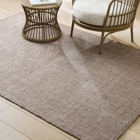 Mesa Chocolate Woven Recycled PET Indoor Outdoor Rug