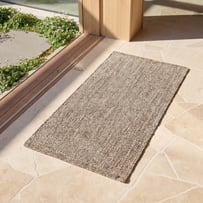 Mesa Chocolate Woven Recycled PET Indoor & Outdoor Wide Mat 