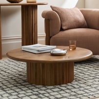 Reed Walnut Coffee Table