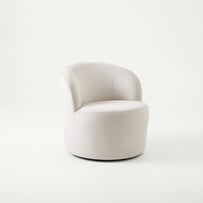 Bonnie Birch Velvet Swivel Chair