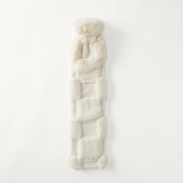 Clea Natural Recycled Fur Long Hot Water Bottle 