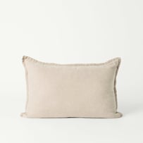 Belgian Linen Vintage Washed Linen Long Cushion