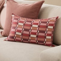 Chloe Geometric Berries Cushion
