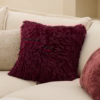 Moritz Cheery Recycled Fur Cushion