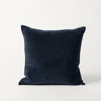 Fenton Navy Velvet Cushion
