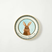 Easter Fern & Nordic Blue Plate