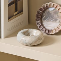 Marmo Toronto Marble Rounded Trinket Dish