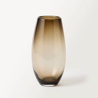 Vetro Brown Tall Vase
