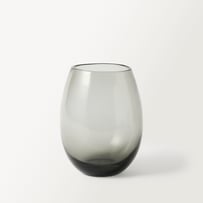 Vetro Smoke Grey Mdium Vase 