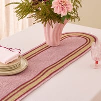 Mali Fuchsia & Salsa Table Runner