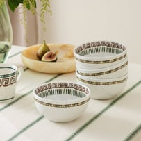 Artefact Green Cereal Bowl Set of 4 